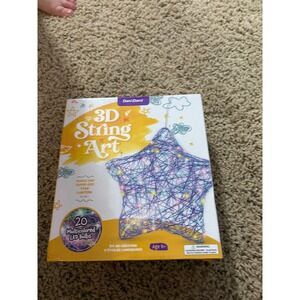 Dan&Darci 3D String Art Kit Makes One Super-Size Star Lantern 20 LED Bulbs